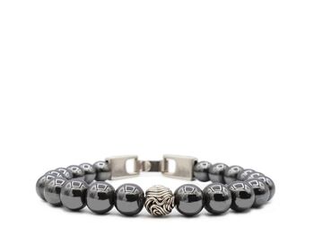 Bracelet homme DARIO anthracite