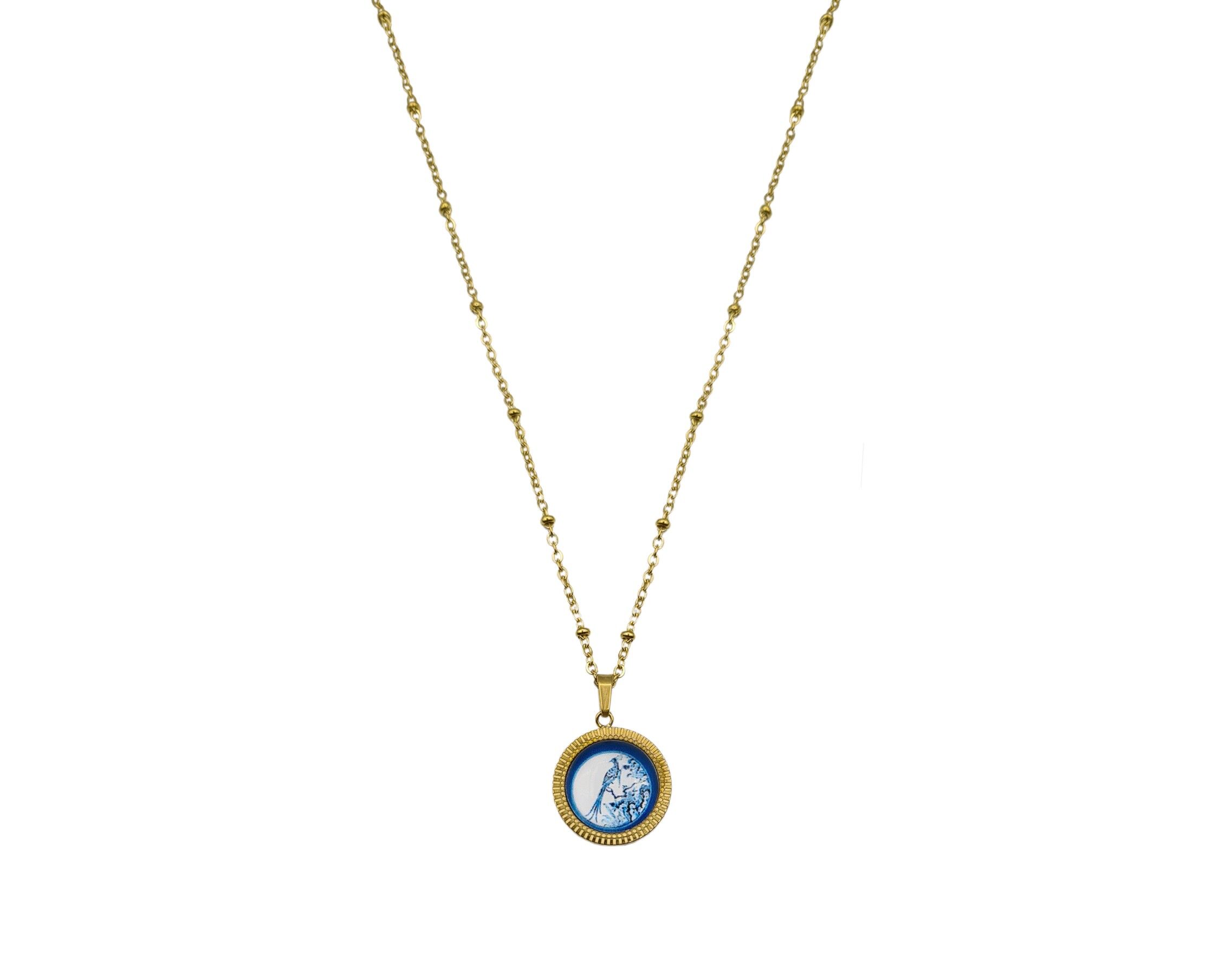 Collana EEF UCCELLI, oro