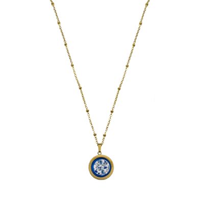 Collier EEF FLOWERS, gold