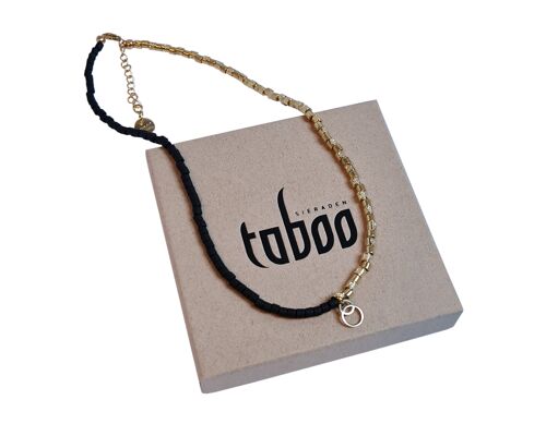 Collier JO black/gold