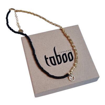 Collier JO black/gold