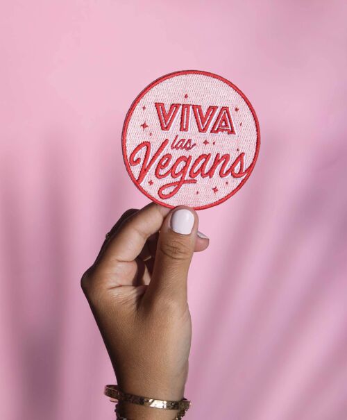 Patch thermocollant Viva las vegans