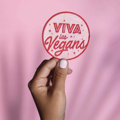 Toppa termoadesiva Viva las vegans