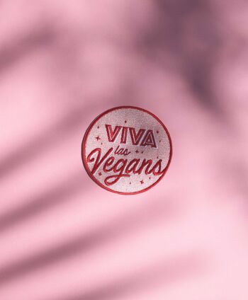 Patch thermocollant Viva las vegans 2