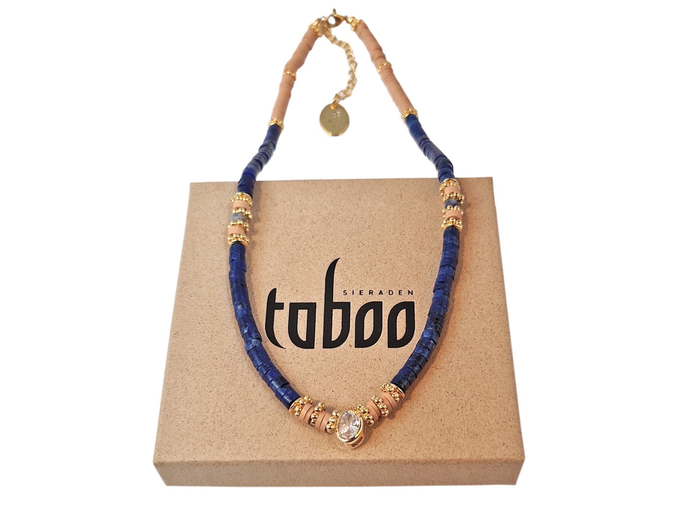 Collier LILIAN Bleu Roi