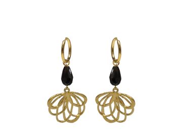 Boucles d'oreilles LOTUS or