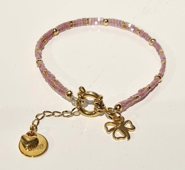 Bracciale da donna LOUISE rosa tenue