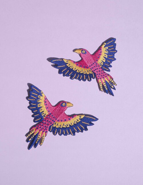 Patch thermocollant Duo oiseaux aigles (2 pièces)