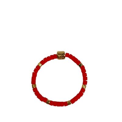 Anillo LOUISE coral