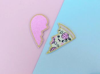 Patch thermocollant duo Pizza lover (2 pièces) 1