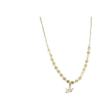 Necklace ORIGAMI gold