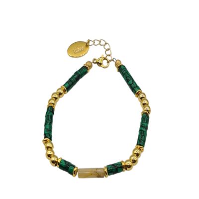 Bracelet femme SACHA vert