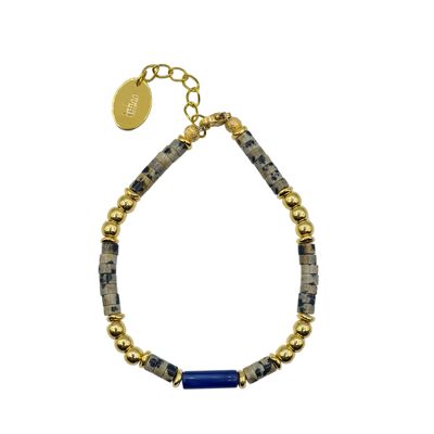 Women's bracelet SACHA greige/gold