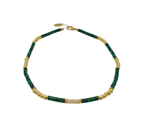 Collier SACHA green