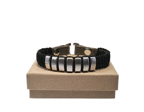 Herenarmband SVEN olive/black