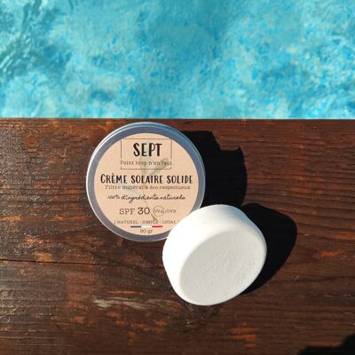 Solid sunscreen - SPF 30 - For the whole family - 60g