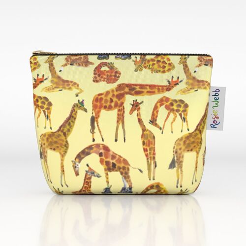 Safari Giraffe wash bag 21 x 17