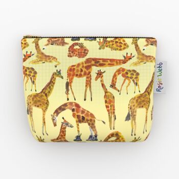 Trousse de toilette Safari Girafe 33x22 cm 2