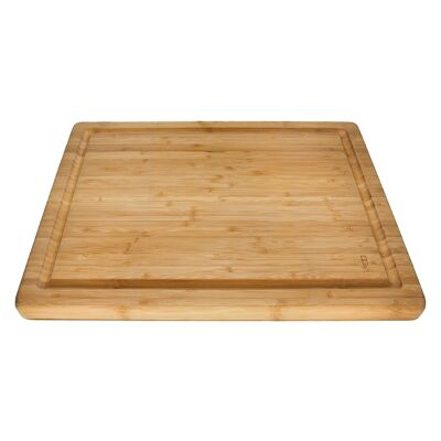 Bamboo meat board with FSC groove 40x30x3cm