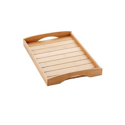 FSC bamboo serving tray 48x33x6cm