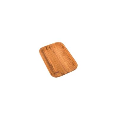 Kleines Tablett aus FSC-Bambus, 21 x 14,5 x 1,9 cm
