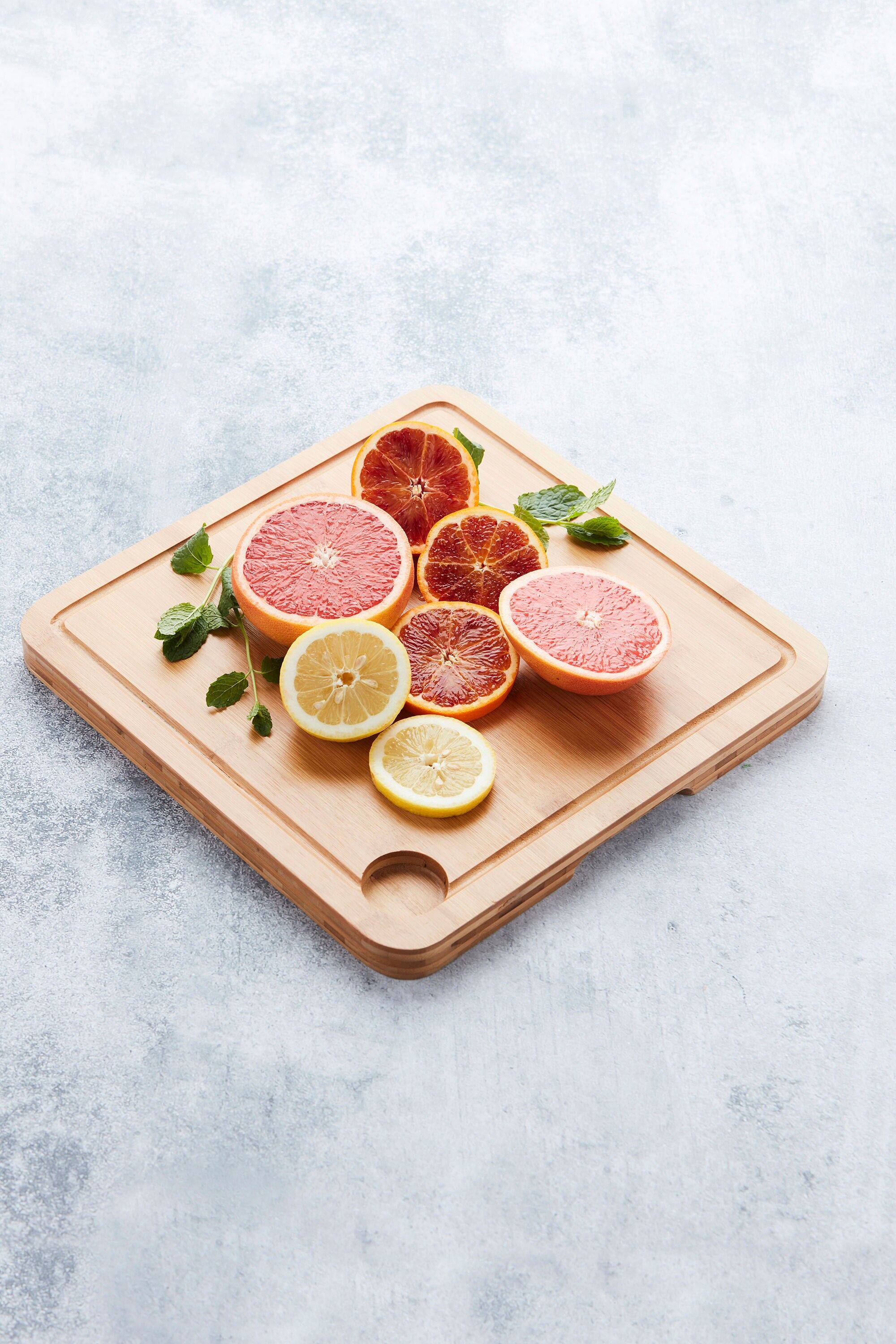 Tagliere scanalato lavabile in lavastoviglie FSC 35x35x2,5cm