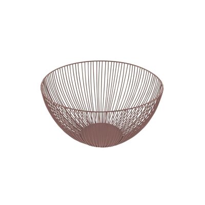 Point-Virgule Wire panier vieux rose