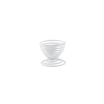 Point-Virgule Wire white egg cup