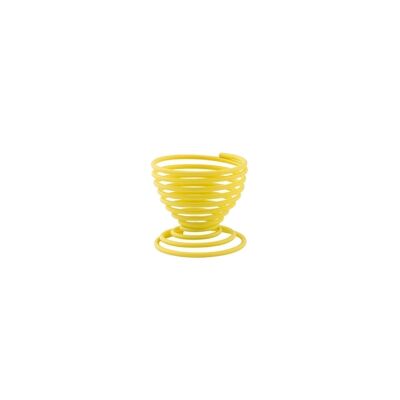 Point-Virgule Wire yellow egg cup