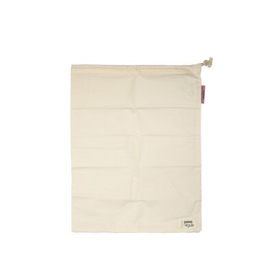 Bolsa de pan de algodón reutilizable 30x38cm