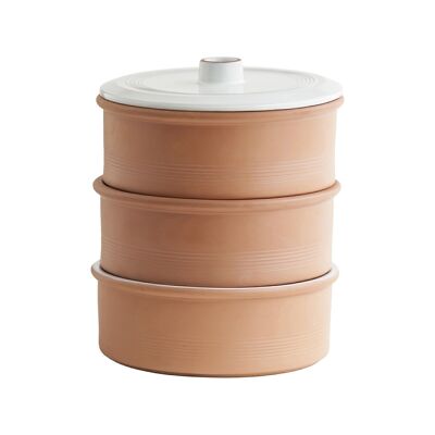 3-tier terracotta sprouter