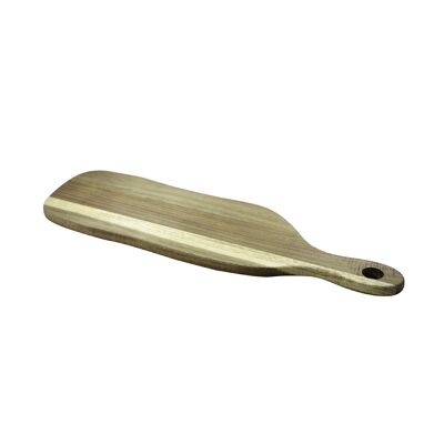 Serving board with acacia wood handle 51x16x1.5cm
