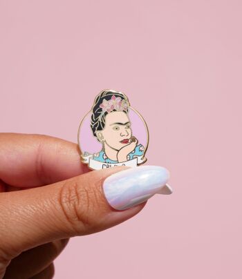 Pin's Frida Kahlo - girl power 2