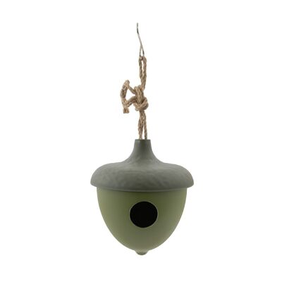 Birdhouse color ghianda verde