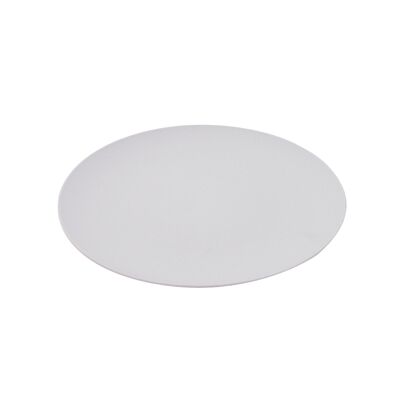 Assiette en PLA gris clair ø 25.5cm