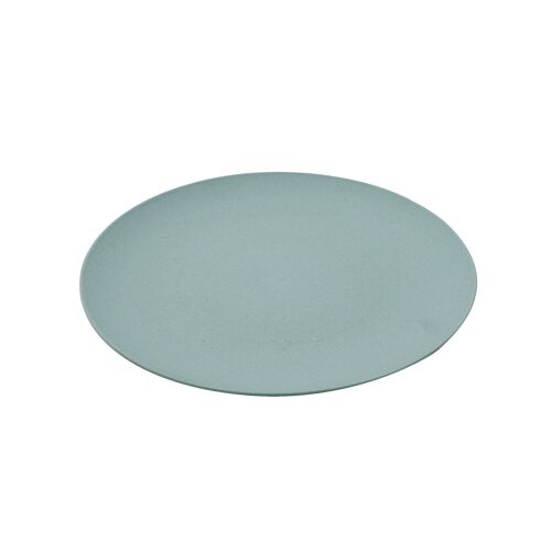 Assiette en PLA vert sauge ø 25.5cm