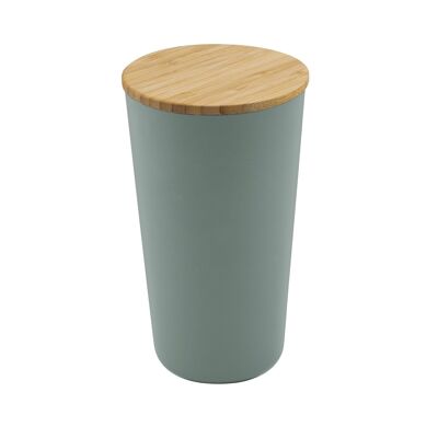 Large PLA box with sage green bamboo lid