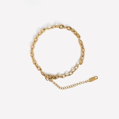 ‘Cateno' small chain link anklet