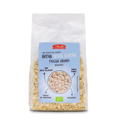 Stella Copos de Avena Grandes Ecológicos Sin Gluten