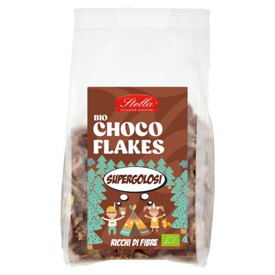Copos de chocolate orgánico Stella
