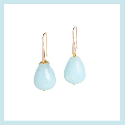 Orecchini goccia Beatrice - Light blue