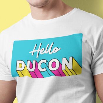 T-shirt hello ducon 1