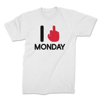 T-shirt i fuck monday 2