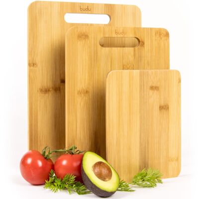 Bamboo Cutting Board Set Noah