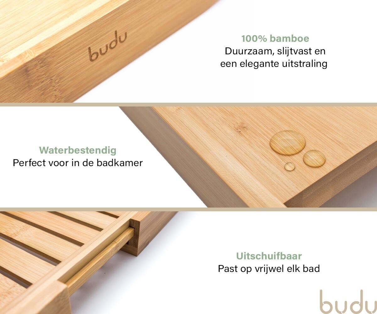 Bamboe Badplank 'Comfort'