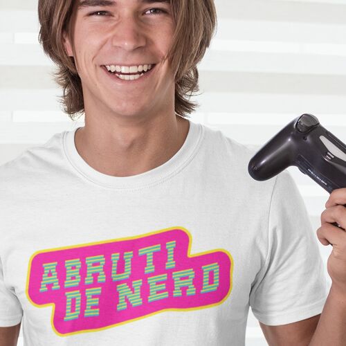 T-shirt abruti de nerd