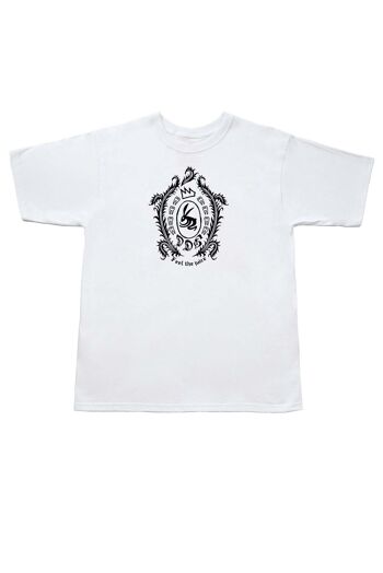 Tee-shirt Blason Dents de Scie® Blanc 1