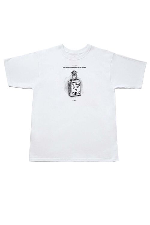 Dents de Scie® Carrot Juice XXI Tee-shirt Blanc