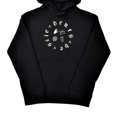Dents de Scie® Occult Felpa Noir