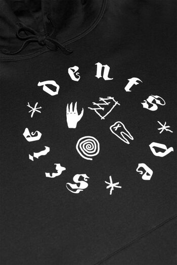 Sweat-shirt occulte Dents de Scie® Noir 3